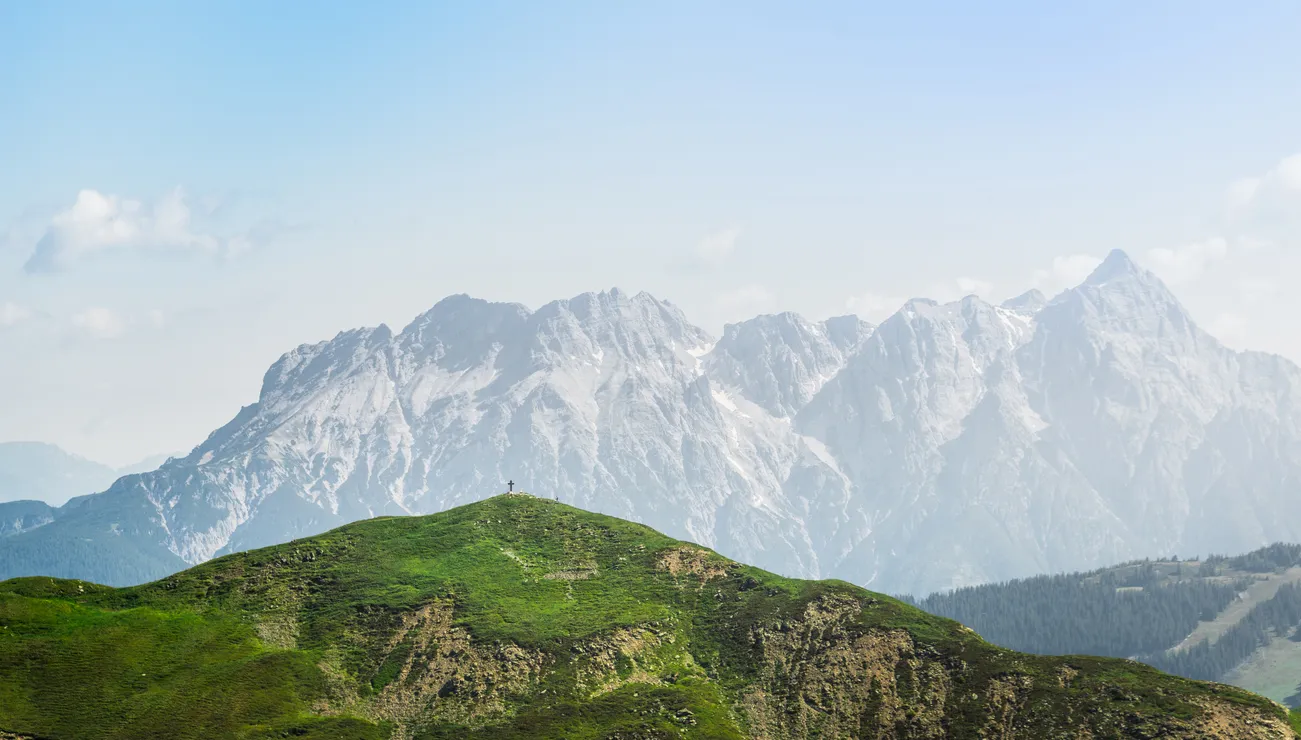 Berge im Sommer
