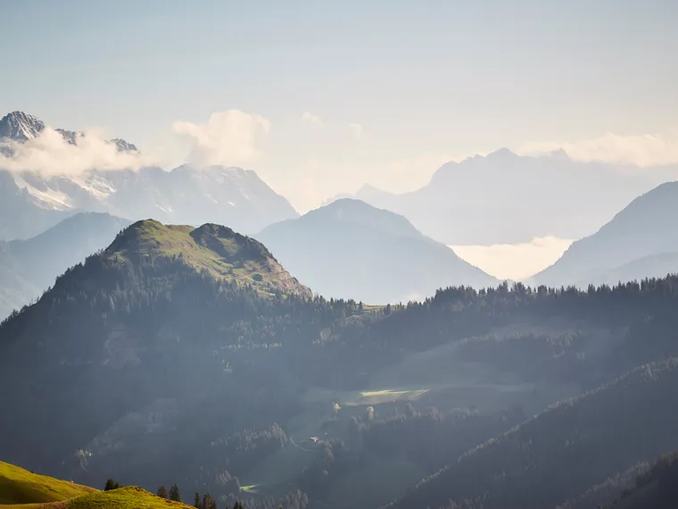Wandern im Sommer in Saalbach