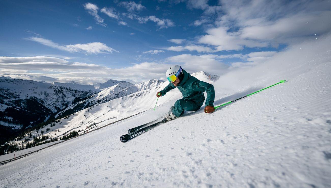 Skivergnügen im Skicircus Saalbach