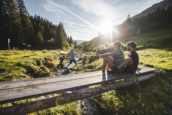 Urlaub mit Kindern in Saalbach - viele Attraktionen auf den Bergen Saalbachs