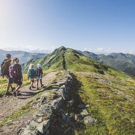 Wandern mit Kindern in Saalbach