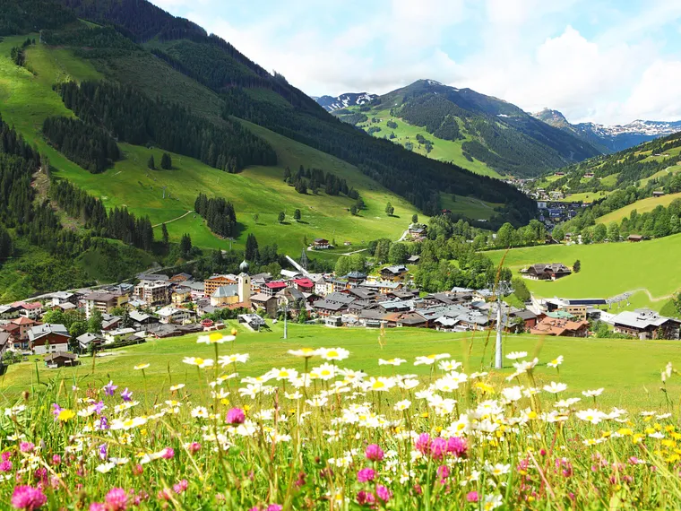 Saalbach im Sommer
