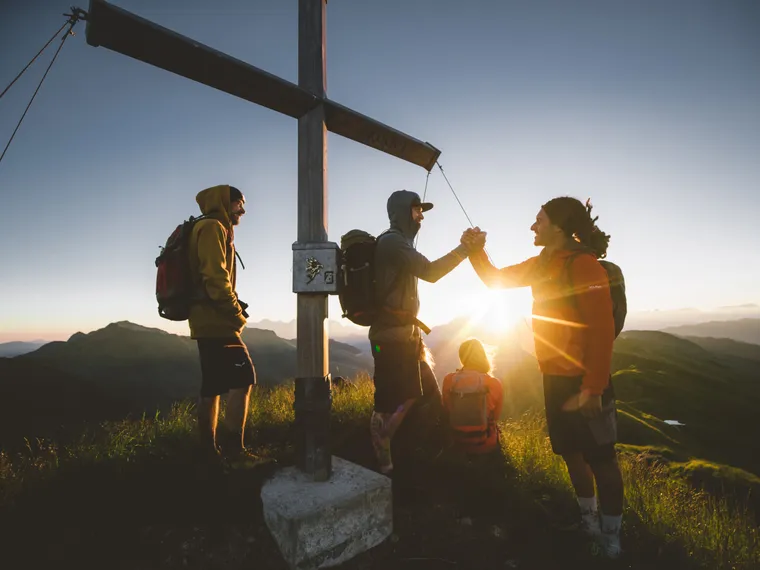 Gipfelkreuz in Saalbach Hinterglemm