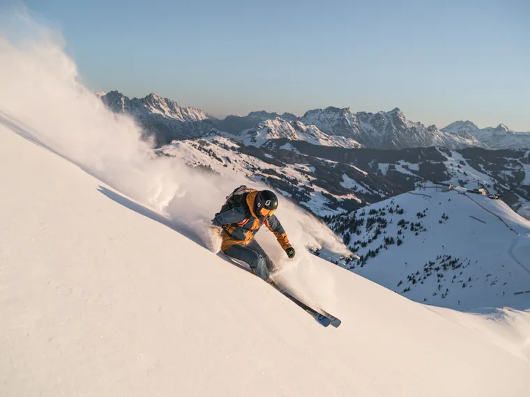 Freeriden in Saalbach