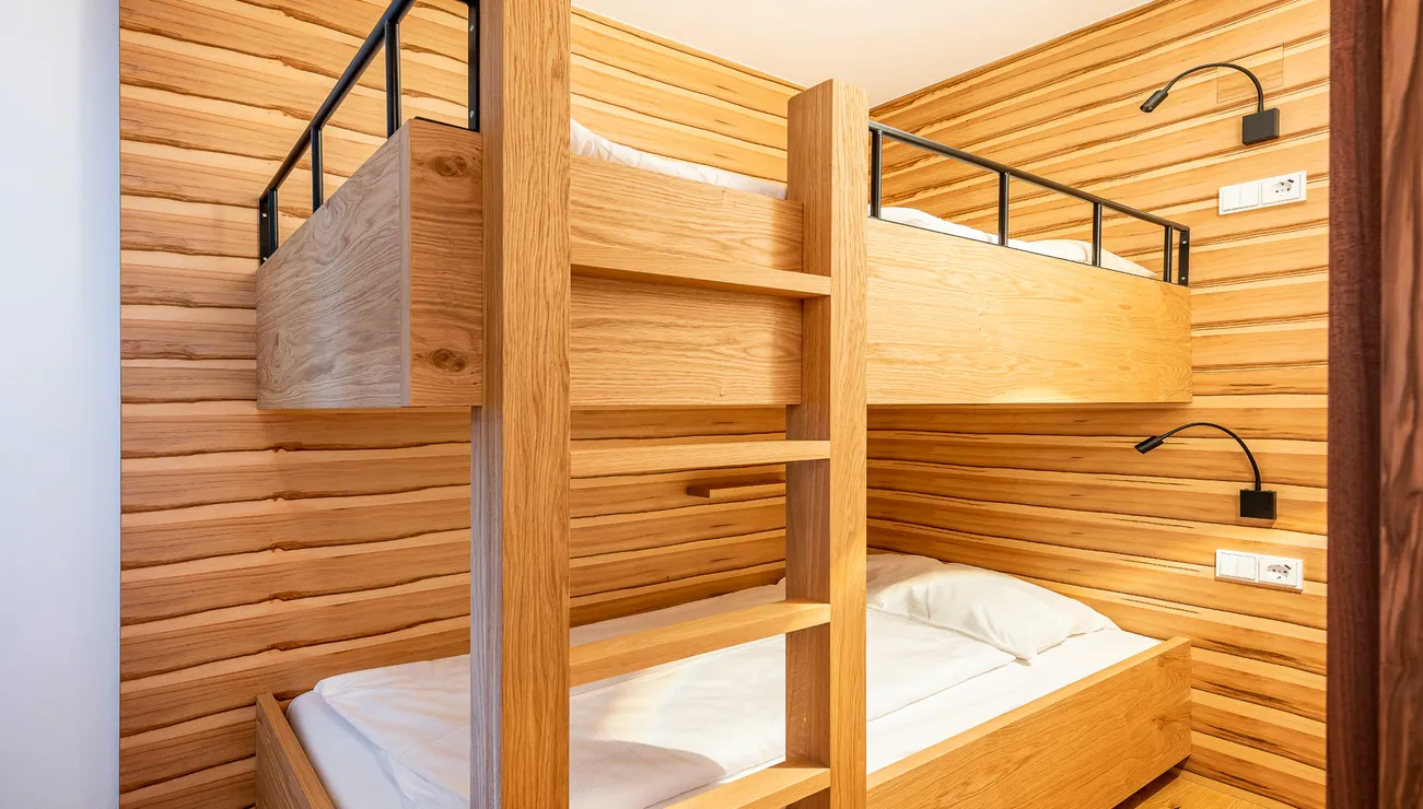 Kinderzimmer in der Suite Deluxe Family 2 im Hotel das Neuhaus