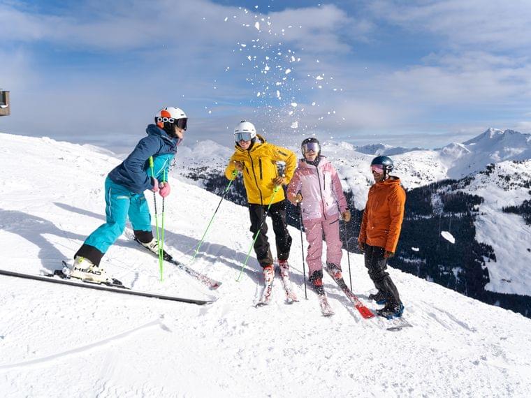 Skifahren in Saalbach Hinterglemm