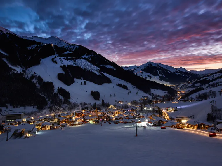 Urlaub im Winter in Saalbach