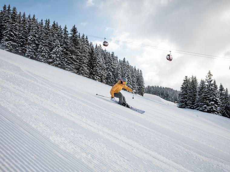 Skifahren in Saalbach Hinterglemm