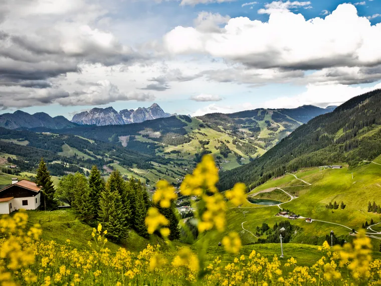 Landschaft Saalbach Hinterglemm