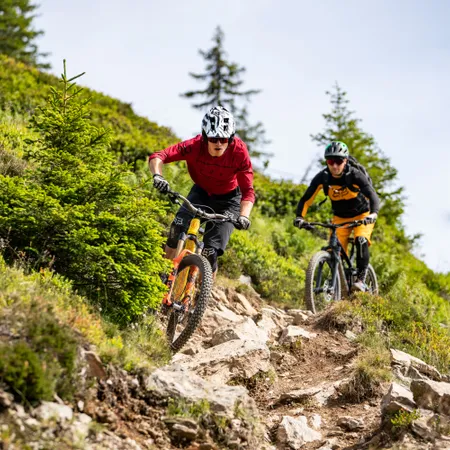 Mountainbiken auf anspruchsvollen Trails