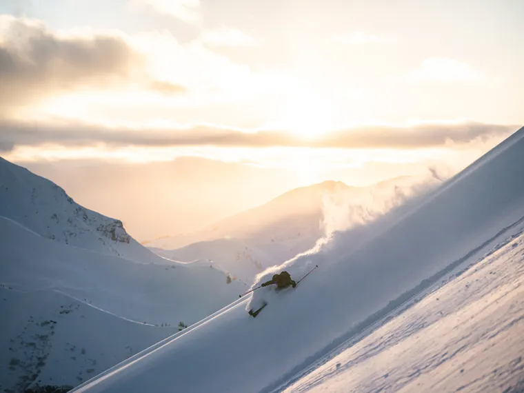 Freeriden in Saalbach