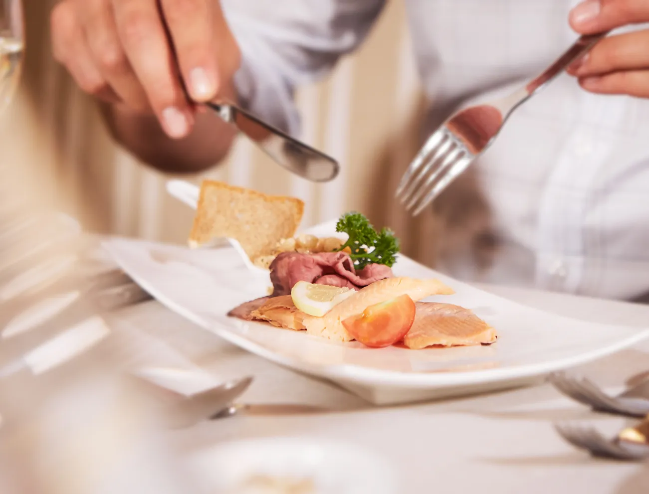 Vorspeise im Hotel das Neuhaus