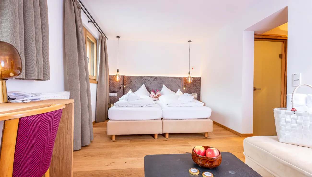 Juniorsuite Bergblick Family in dem Hotel das Neuhaus 