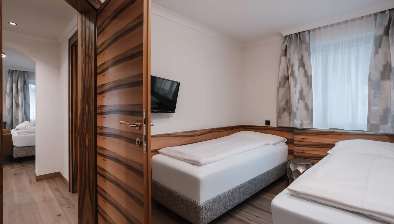 Kinderzimmer in der Suite Deluxe Family im Hotel das Neutor 
