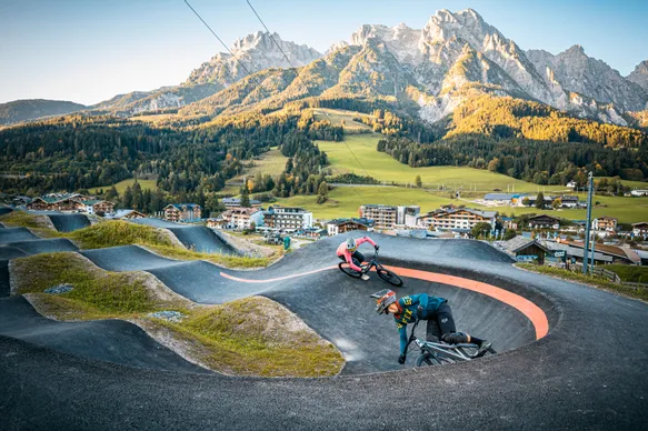 Pumptrack im Epic Bikepark Leogang