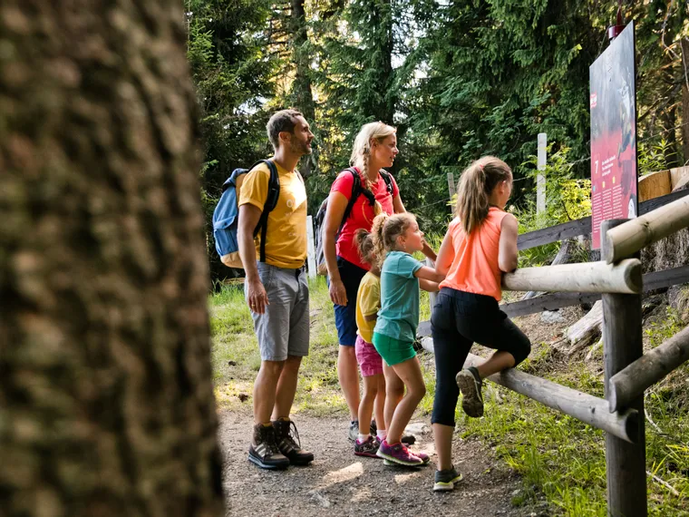 Wandern mit Kindern in Saalbach