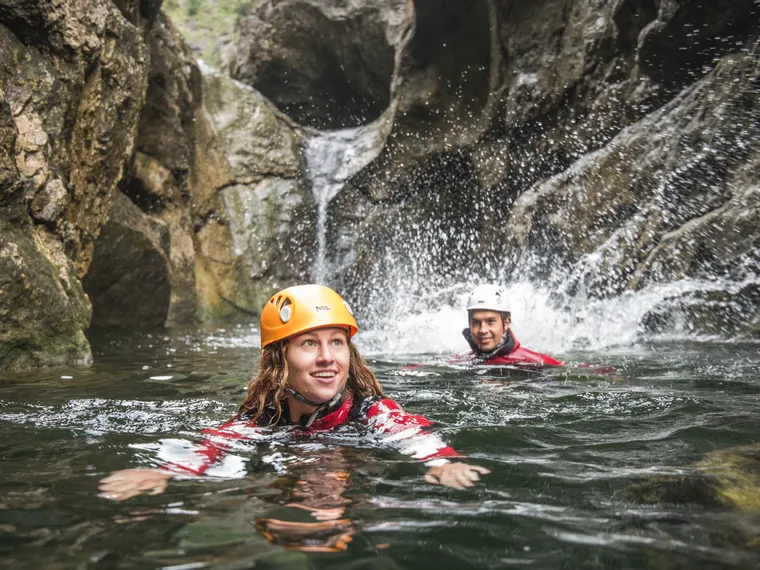 Canyoning-Erlebnis in Saalbach