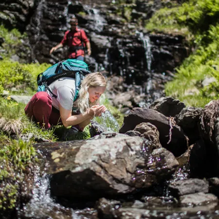 Sommerurlaub in Saalbach Hinterglemm - Wandern in den Bergen