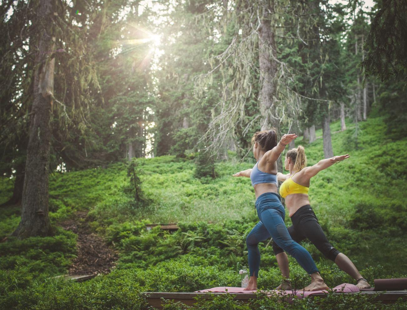 Yoga im Wald - Ihr Yoga Hotel in Saalbach