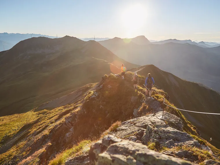Wandern in Saalbach Hinterglemm im Herbst
