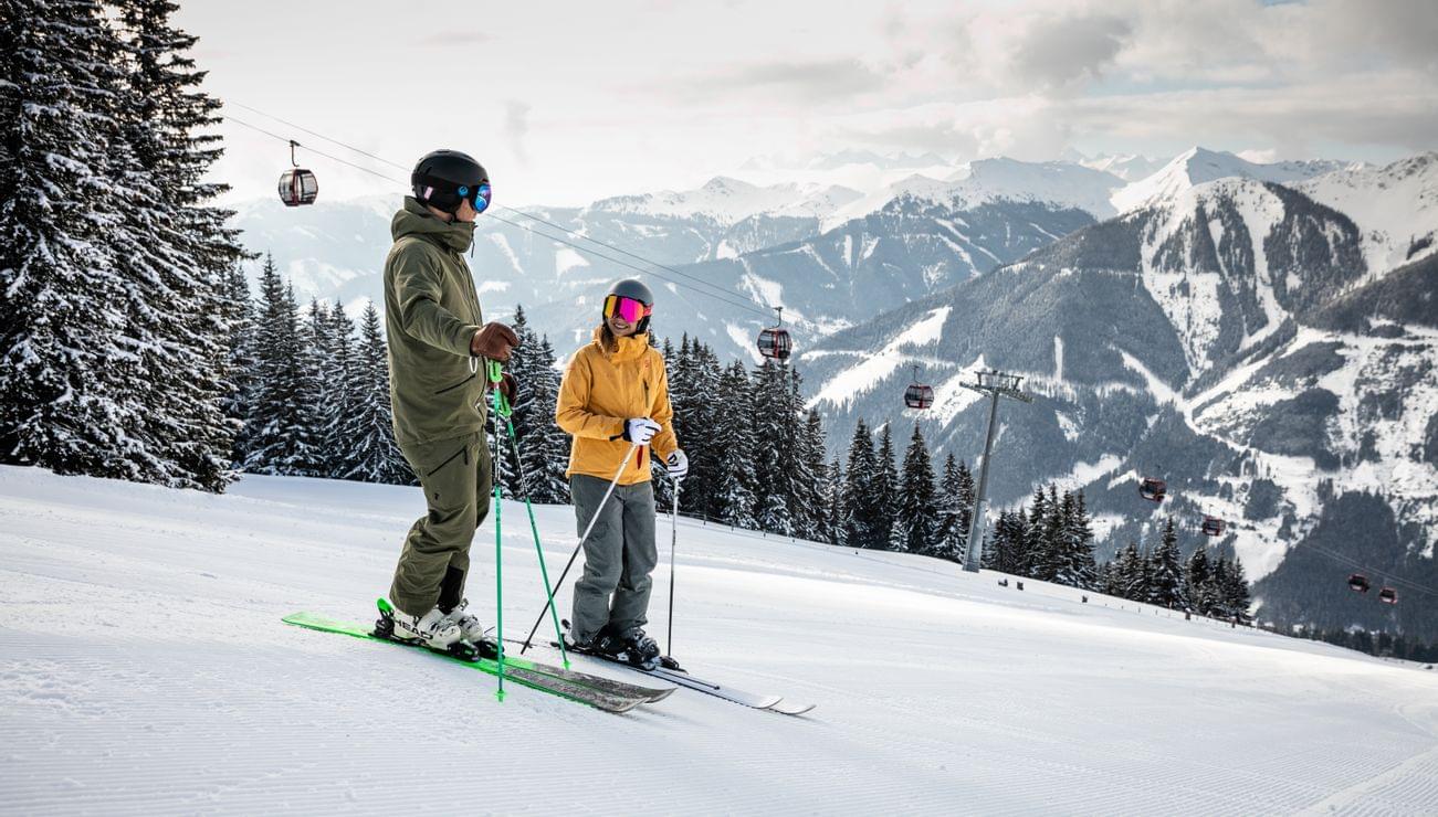 Direkt vom Hotel auf die Piste