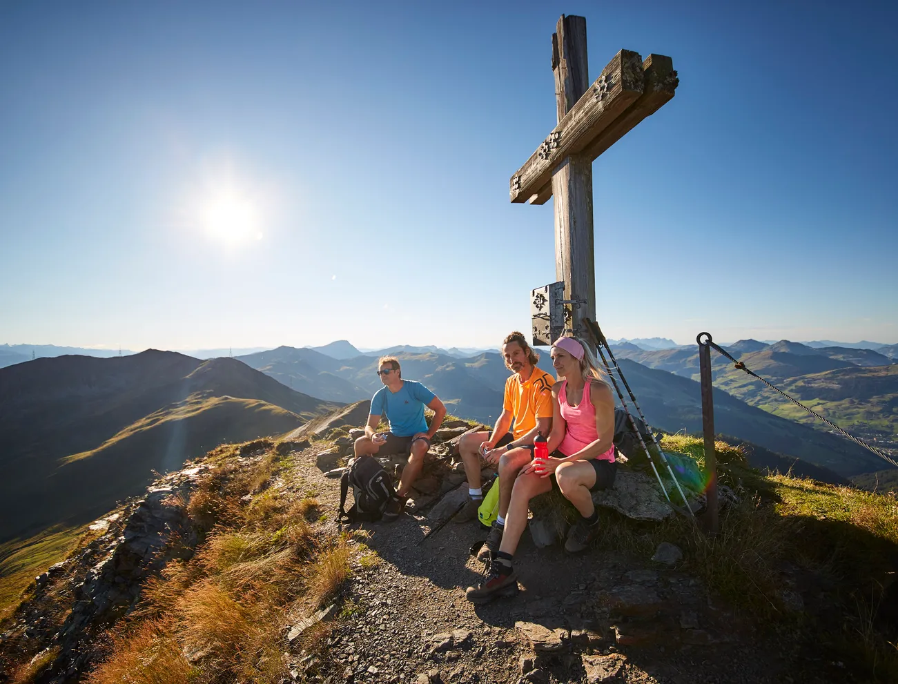 Klettern und Bergsteigen in Saalbach Hinterglemm
