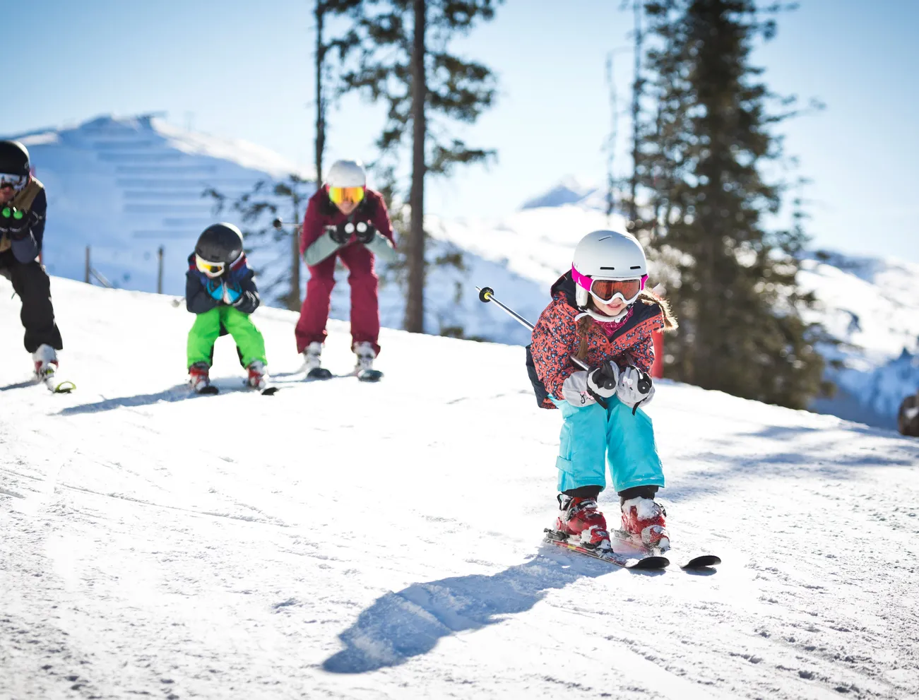 Familienhotel in Saalbach Hinterglemm - Skifahren im Skicircus