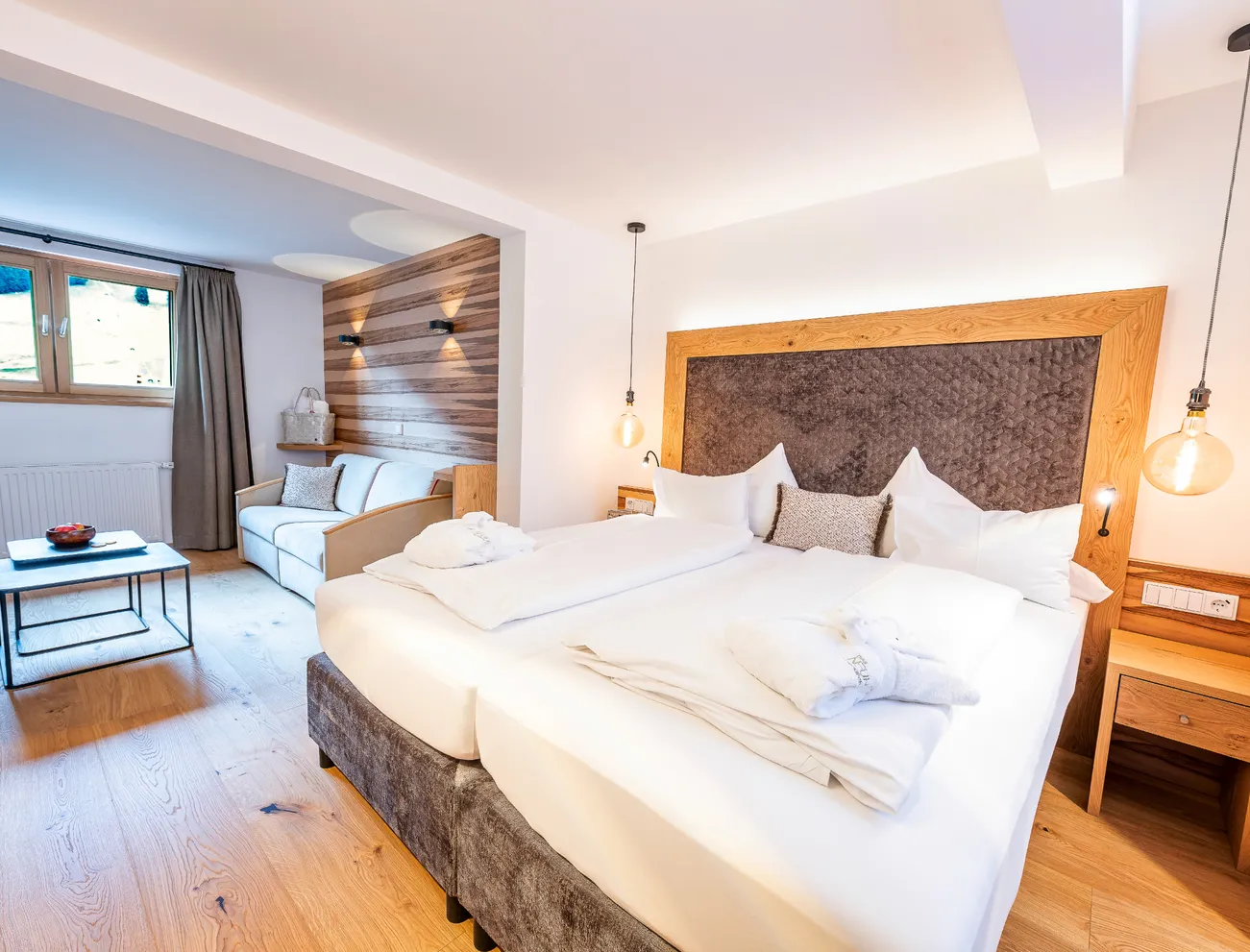 Juniorsuite Bergblick Family im 4 Sterne Superior Hotel das Neuhaus