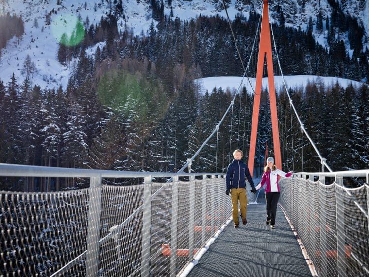 Über die Golden Gate Bridge in Saalbach