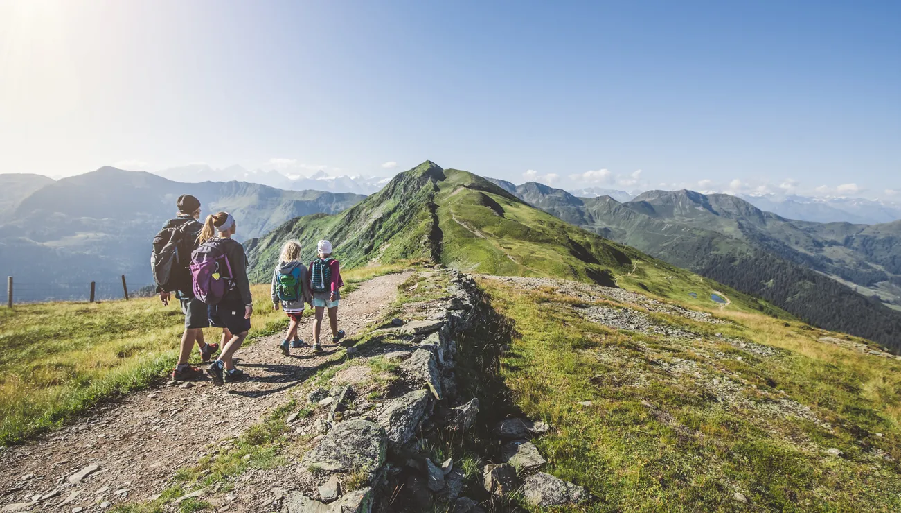 Wandern mit Kindern in Saalbach Hinterglemm