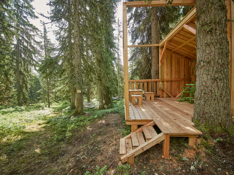 Holzhütte im Wlad