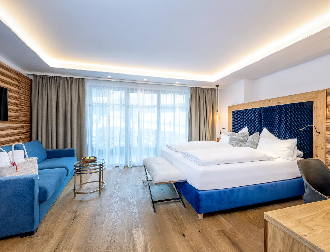 Juniorsuite Wildbach im Hotel das Neuhaus 