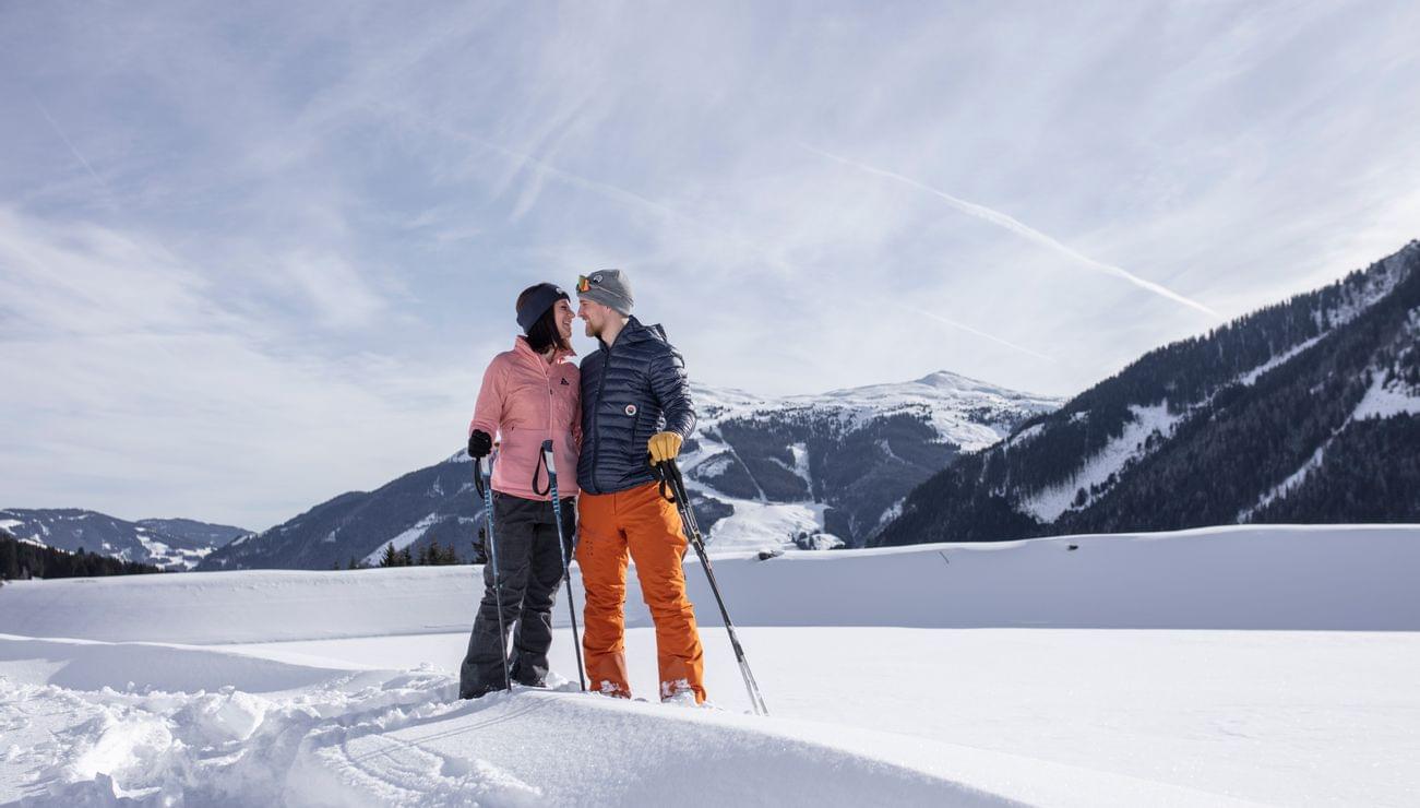 Schneeschuhwandern in Saalbach