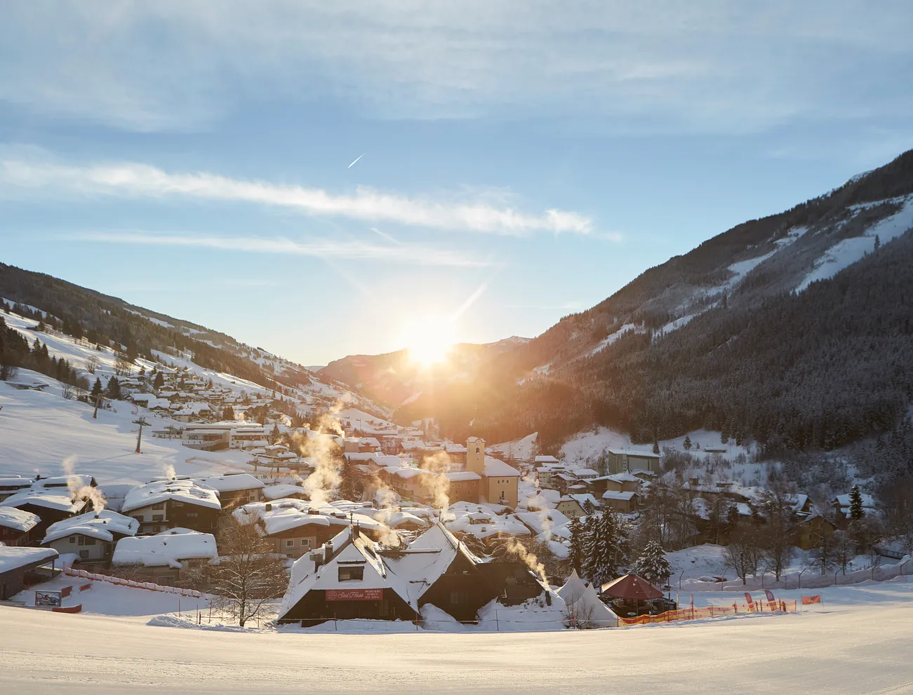 Saalbach im Winter
