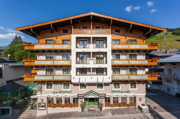 Das Neuhaus in Saalbach im Sommer
