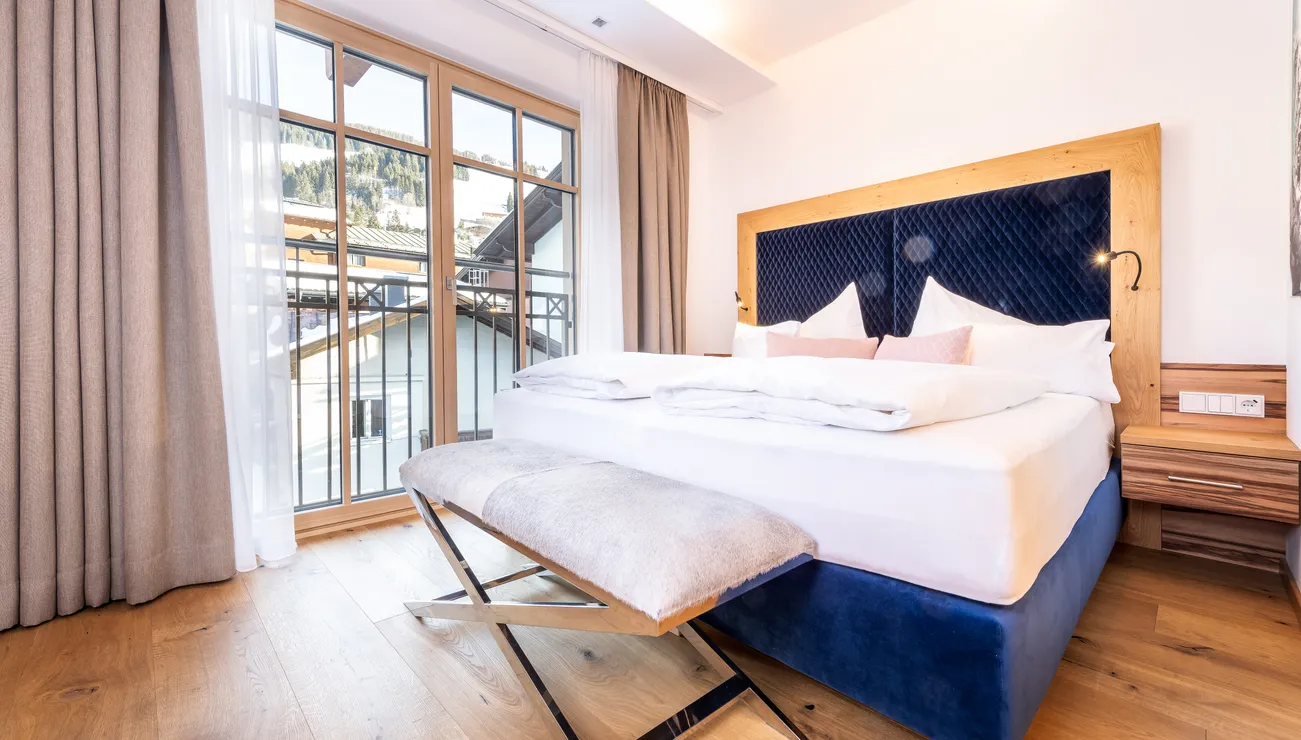 Doppelzimmer Wildbach Deluxe im Hotel das Neuhaus