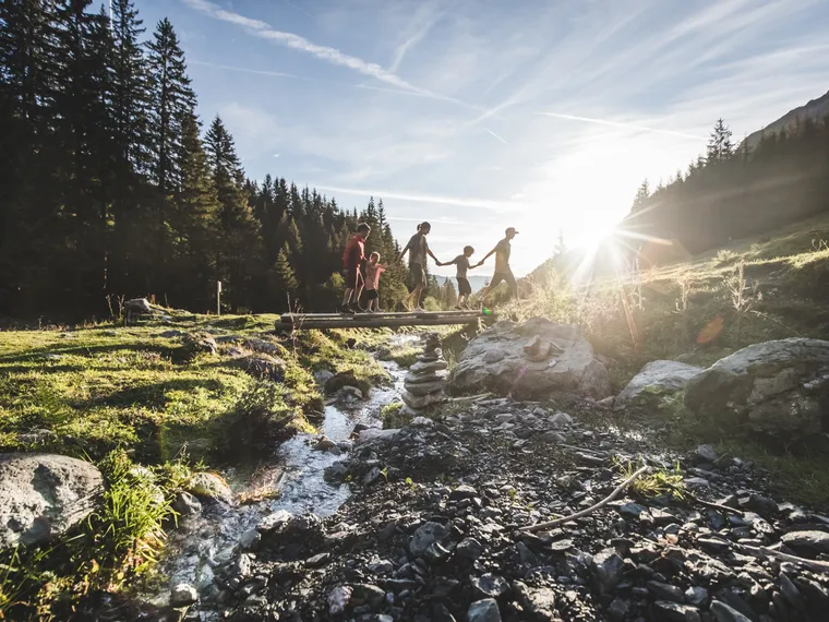 Wandern im Talschluss von Saalbach