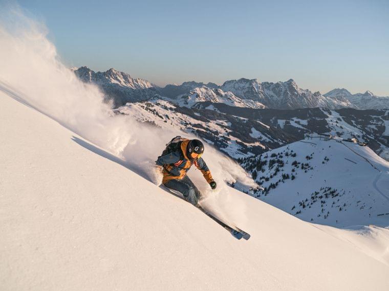 Freeriden in Saalbach