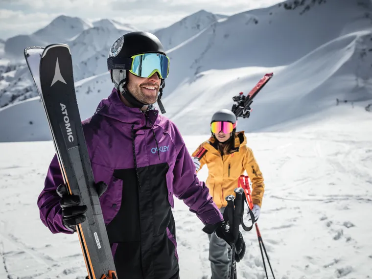 Fun auf den Pisten und auch im Gelände